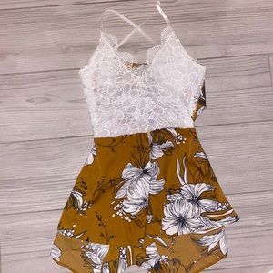 Floral romper